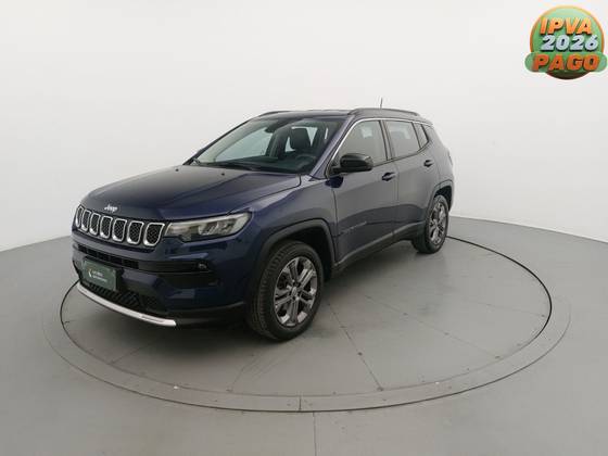 JEEP COMPASS 1.3 T270 TURBO FLEX LONGITUDE AT6